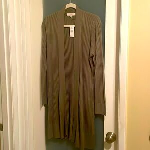 Lightweight Long open cardigan